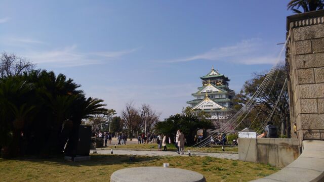 大阪城公園☆鶴川